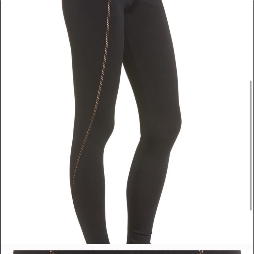 David learner Tate leggings chevron detail